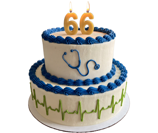 66th Cake